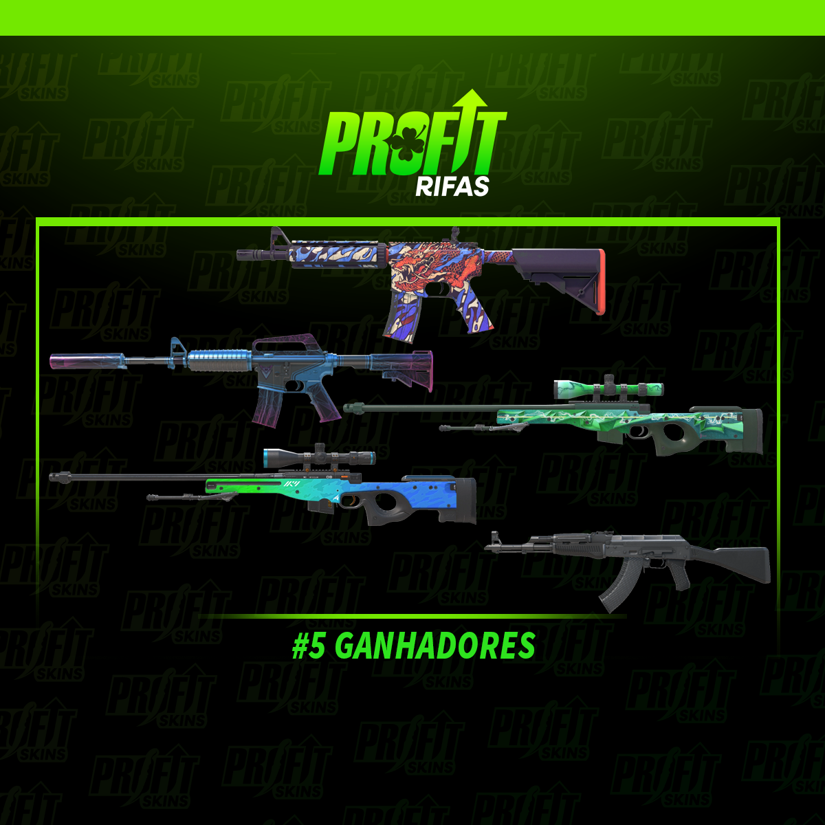 #5 GANHADORES | 30.04